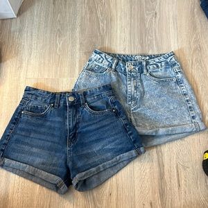 jean shorts